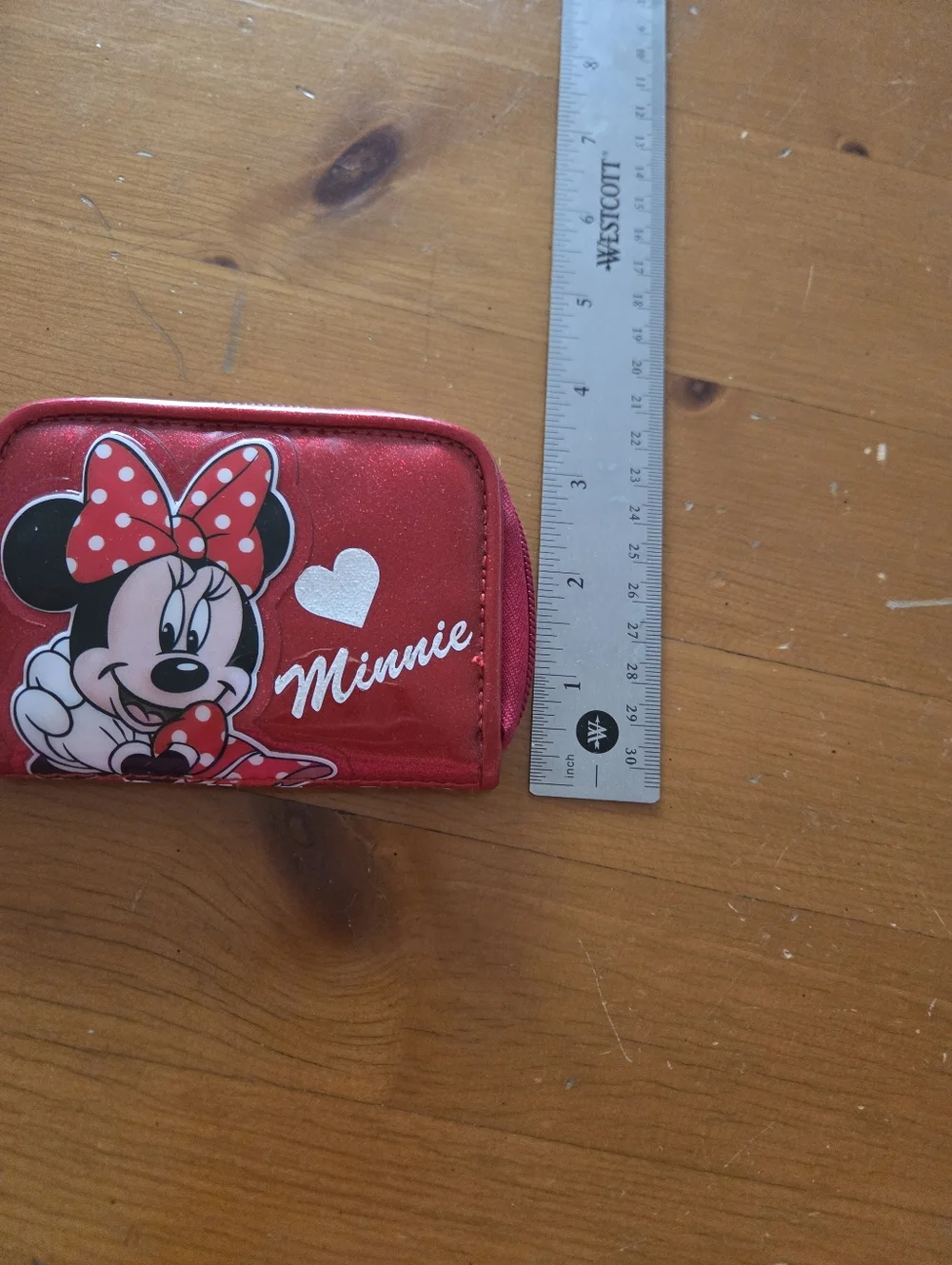 Disney Parks Minnie Mouse wristlet